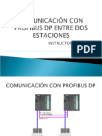 Comunicación Con Profibus DP Entre Dos Estaciones