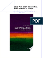 Globalization A Very Short Introduction 6Th Edition Manfred B Steger full chapter