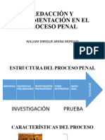 Redacción y Argumentación en El Proceso Penal