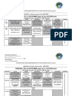 Cycle Licence. Emploi Du Temps 2023-2024