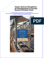 massfile224_737Shaping Human Science Disciplines Institutional Developments In Europe And Beyond Christian Fleck full download chapter