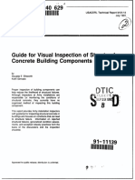 Guide for Visual Inspection of Structural Concrete Building Components