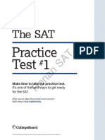 Sat Practice Test 1