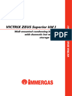 VICTRIX Zeus Superior KW I - Manual Tehnic - STVZKW Ed 09-08 (En)