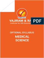 Medical Science Syllabus PDF