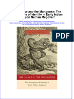 The Snake And The Mongoose The Emergence Of Identity In Early Indian Religion Nathan Mcgovern  ebook full chapter
