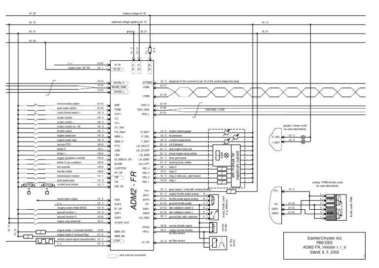 K-Line Diagnostic Connections Guide | PDF | Throttle | Vehicle Parts