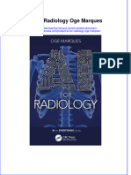Ai For Radiology Oge Marques Full Chapter