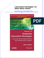 Corporate Innovation Strategies 1St Edition Nacer Gasmi Full Chapter