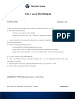 Linguagens e Suas Tecnologias: Instruções Modelo: 1B