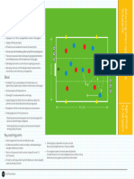 Spreading Play in A Small-Sided Game