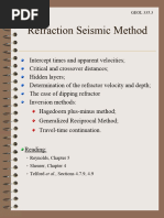 3a-Refraction Seismic