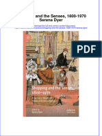 Shopping and The Senses 1800 1970 Serena Dyer Full Download Chapter