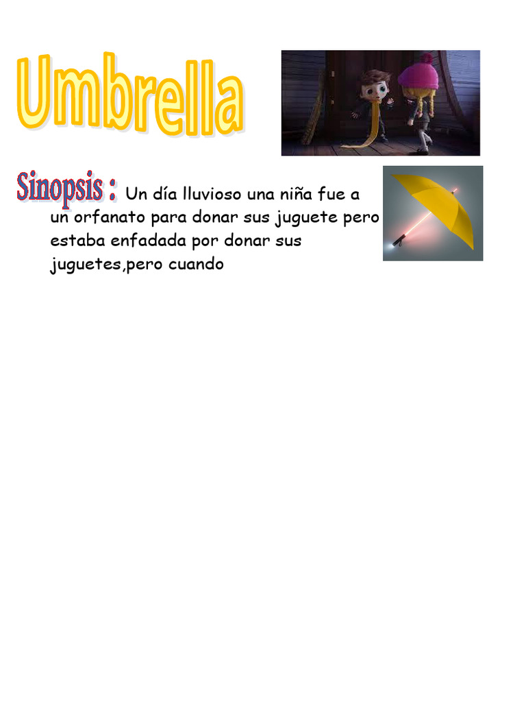 Valores Umbrella PDF