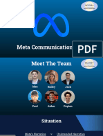 Meta Communication Plan
