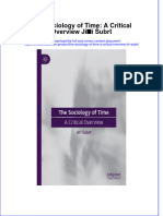 The Sociology Of Time A Critical Overview Jiri Subrt  ebook full chapter