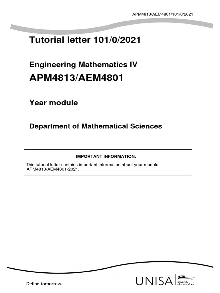 Advanced Engineering Mathematics Guide | PDF | Mathematics ...