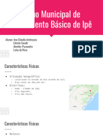 Plano Municipal de Saneamento Básico de Ipê