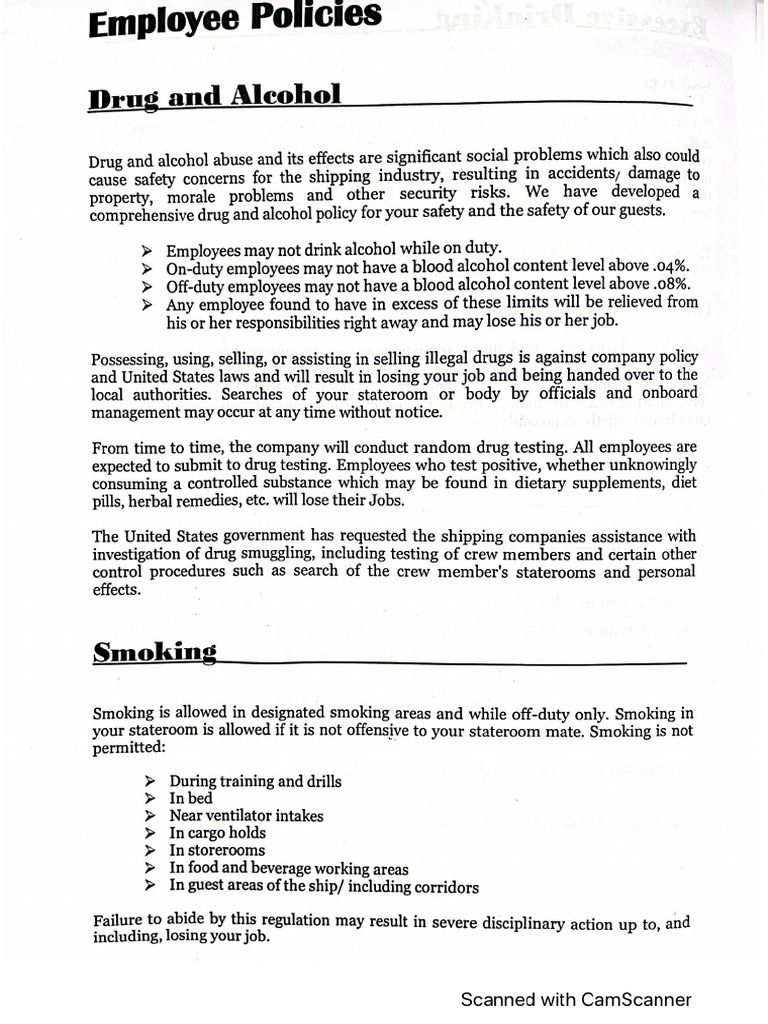 Beautiful view of Sample Small Business Policies For Employees