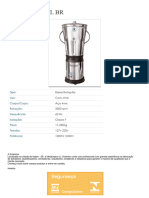 Liquidificador JL Colombo 8l