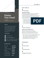 One Pager Dieter Van Hoof