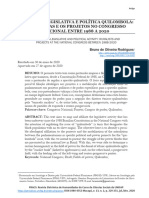 Atividade Legislativa e Politica Quilombola Rurali