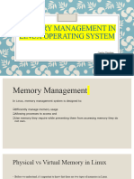 Memory Management in Linux Operating System