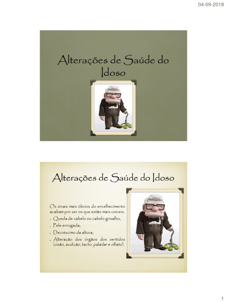 6576 - Cuidados de Saúde No Idoso Parte III | PDF | Terceira idade ...