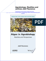 Algae in Agrobiology Realities and Perspectives Joel Fleurence Full Chapter