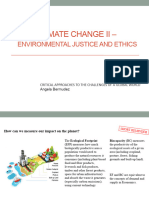 Climate Change II - Enviromental Justice and Ethics - ABV 2024