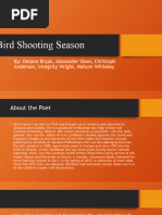 Bird Shooting Season by Olive Senior | PDF