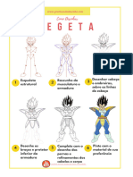 Como Desenhar Vegeta