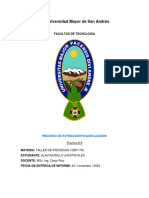 PRACTICA 8 Extraccion Solido-Liquido