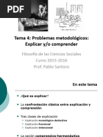 Tema 4 Explicar y Comprender