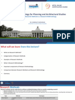 LECTURE - 04 Research Methods Vs Research Methodology