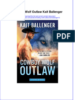 Cowboy Wolf Outlaw Kait Ballenger 5 Full Chapter