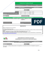 Formato de Certificado Parcial o Total