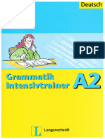 V Grammatik Intensivtreiner A2