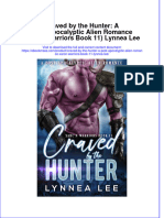 Craved by The Hunter A Post Apocalyptic Alien Romance Xarcn Warriors Book 11 Lynnea Lee Full Chapter