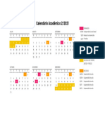 Calendário Acadêmico 2 - 2021 - 2021 2º Semestre