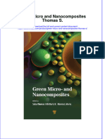 Green Micro And Nanocomposites Thomas S full chapter