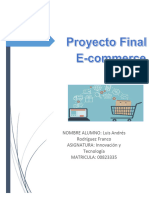 Proyecto Final E-Commerce