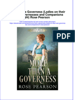 More Than A Governess Ladies On Their Own Governesses and Companions 4 Rose Pearson Download PDF Chapter