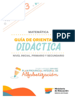 Guia de Orientacion Didactica - Matematica