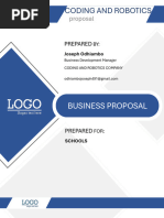 Coding and Robotics Business Template