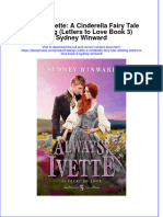Always Ivette A Cinderella Fairy Tale Retelling Letters To Love Book 3 Sydney Winward Full Chapter