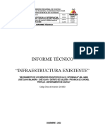 Informe Técnico - Infraestructura Existente