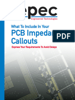 PCB Impedance Callouts