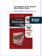 Guide To The Dissection Of The Dog 8Th Edition Edition Evans full chapter