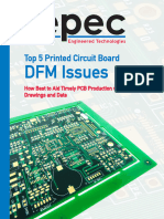 Top 5 PCB DFM Issues